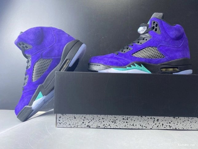 136027-500 Retro Jordan Air Alternate 5 Grape 0804